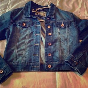 Jean Jacket, crop length